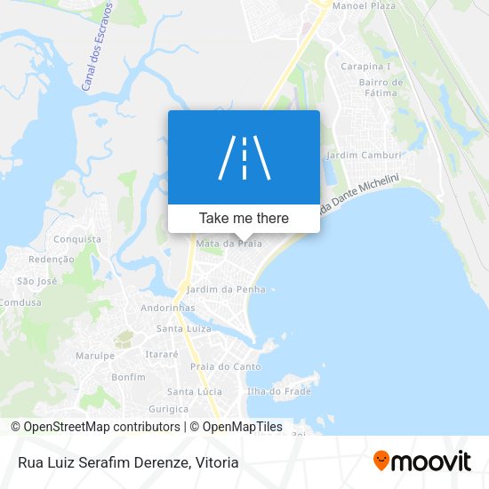 Rua Luiz Serafim Derenze map