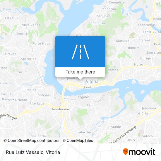 Rua Luiz Vassalo map
