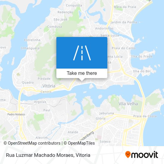 Rua Luzmar Machado Moraes map