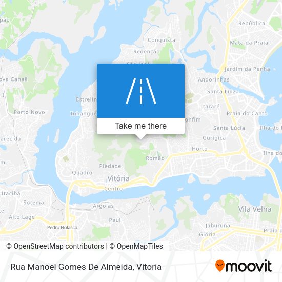Rua Manoel Gomes De Almeida map
