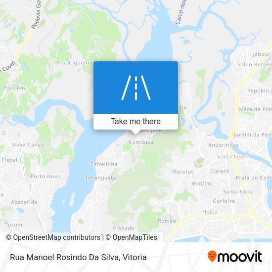 Rua Manoel Rosindo Da Silva map