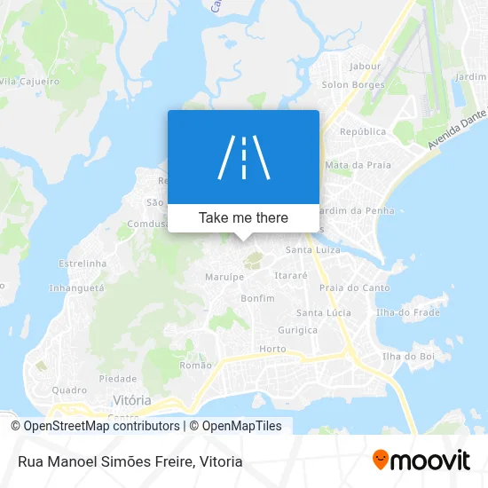 Rua Manoel Simões Freire map