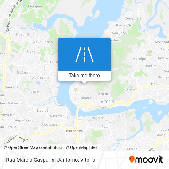 Rua Marcia Gasparini Jantorno map