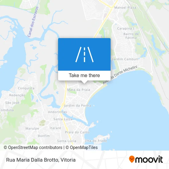 Rua Maria Dalla Brotto map