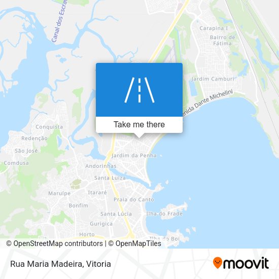 Rua Maria Madeira map