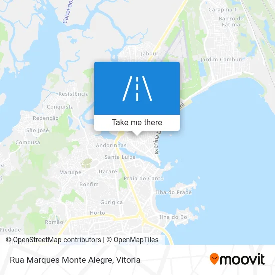 Rua Marques Monte Alegre map