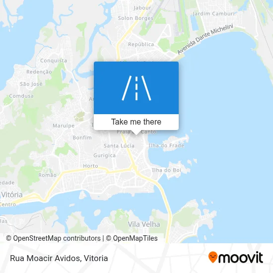 Rua Moacir Avidos map