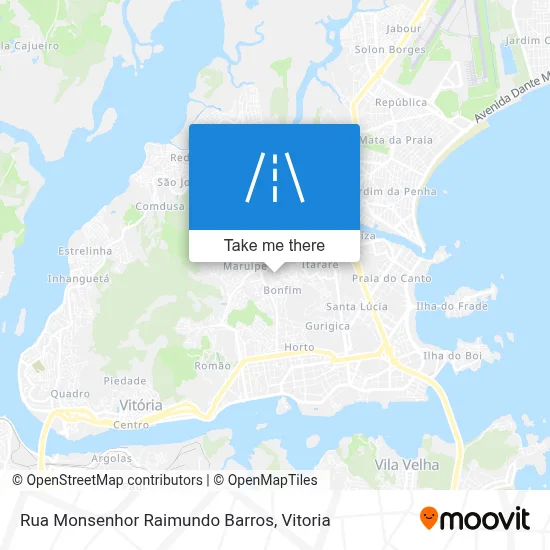 Rua Monsenhor Raimundo Barros map