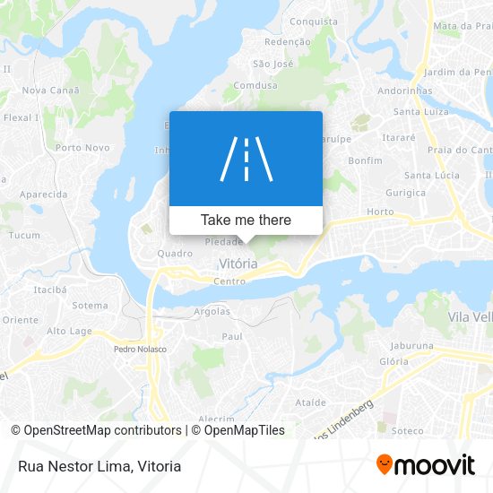 Rua Nestor Lima map