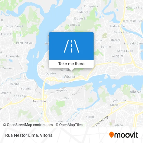 Rua Nestor Lima map