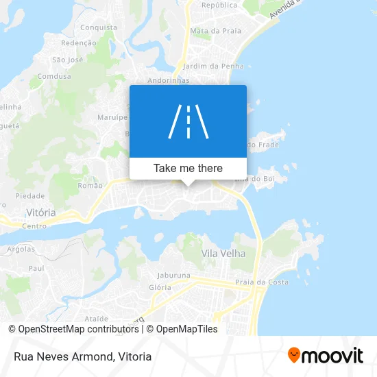 Rua Neves Armond map