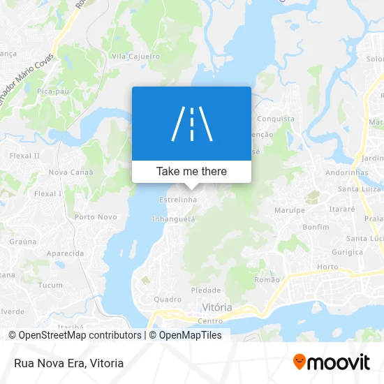 Rua Nova Era map