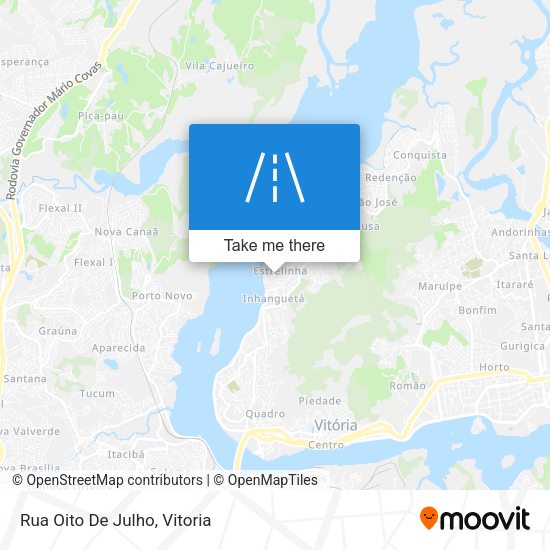 Rua Oito De Julho map