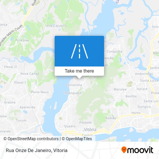 Rua Onze De Janeiro map