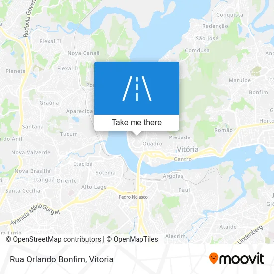 Rua Orlando Bonfim map