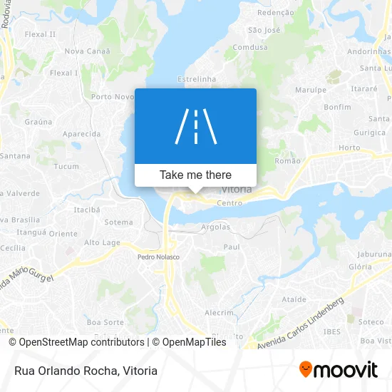Rua Orlando Rocha map