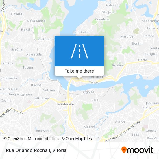 Rua Orlando Rocha I map