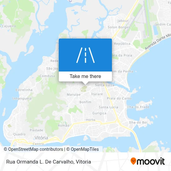 Rua Ormanda L. De Carvalho map