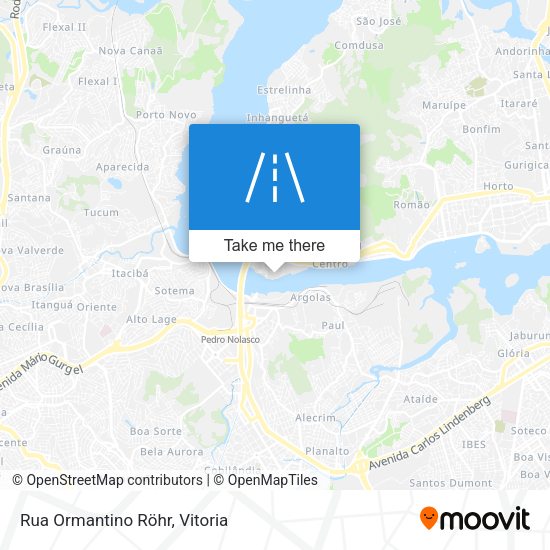 Rua Ormantino Röhr map