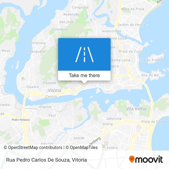 Rua Pedro Carlos De Souza map