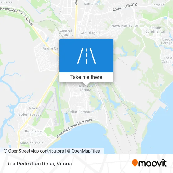 Rua Pedro Feu Rosa map