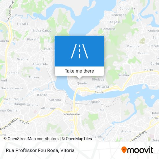 Rua Professor Feu Rosa map