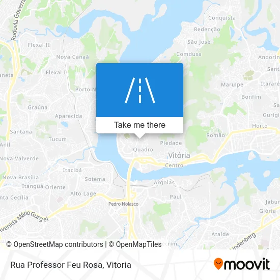 Rua Professor Feu Rosa map