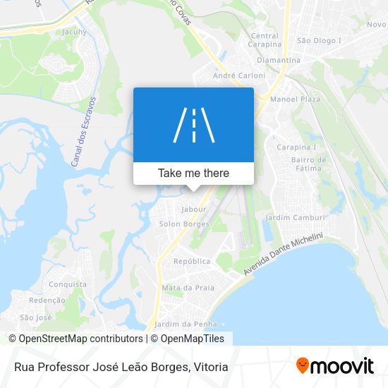 Rua Professor José Leão Borges map