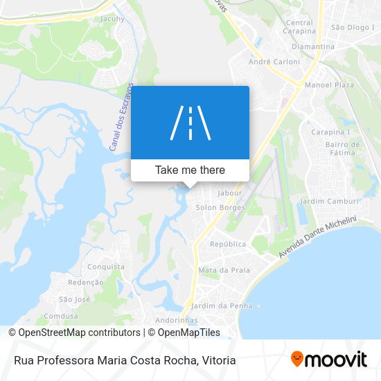 Rua Professora Maria Costa Rocha map