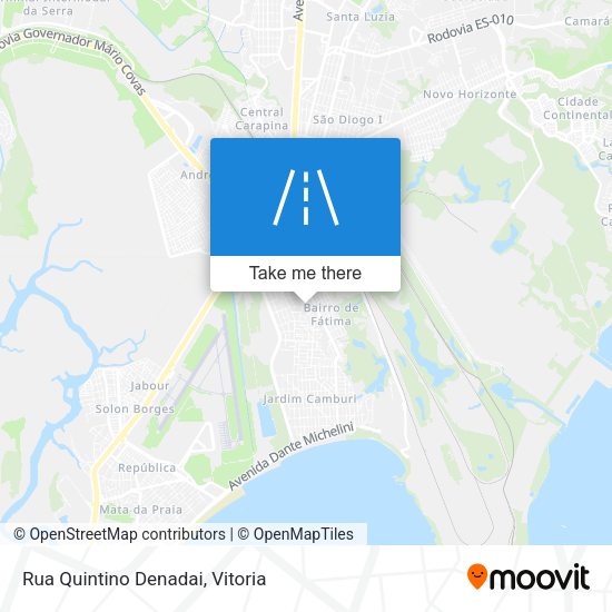 Rua Quintino Denadai map