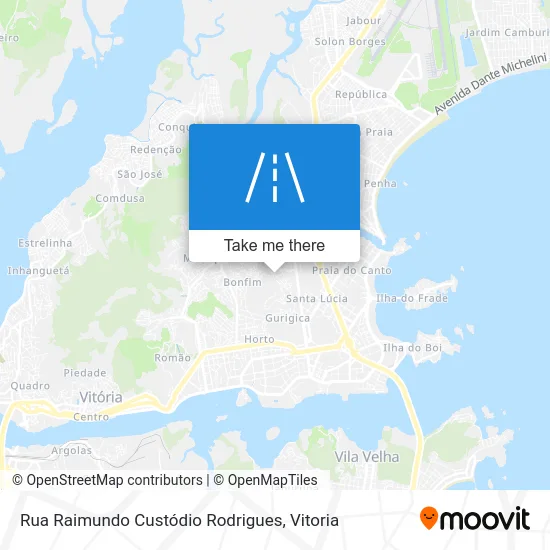 Rua Raimundo Custódio Rodrigues map