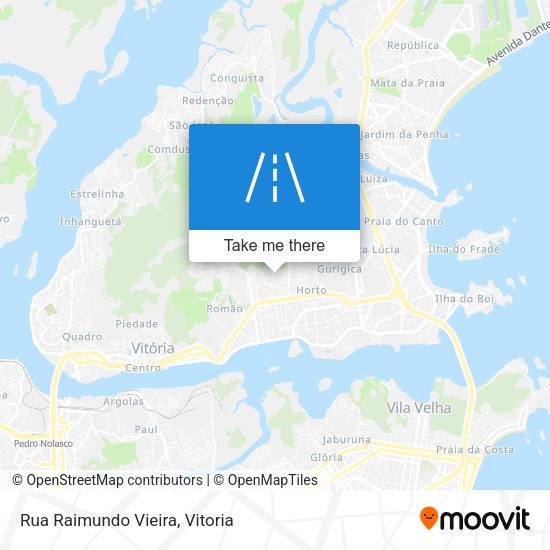 Rua Raimundo Vieira map