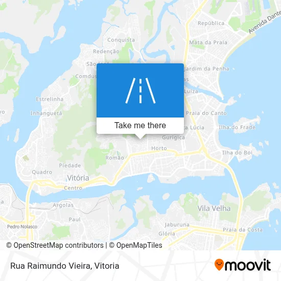 Rua Raimundo Vieira map