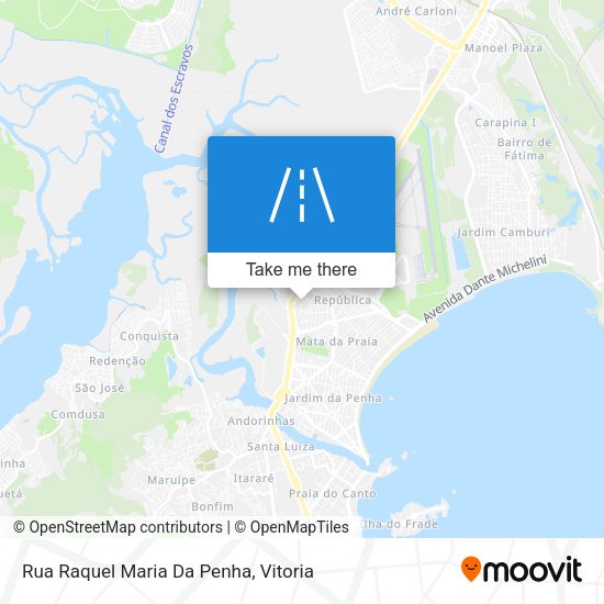 Rua Raquel Maria Da Penha map