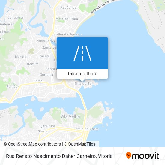 Rua Renato Nascimento Daher Carneiro map