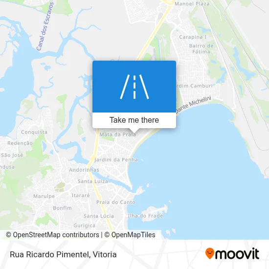 Rua Ricardo Pimentel map