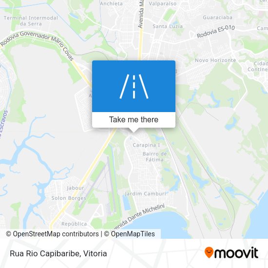 Rua Rio Capibaribe map