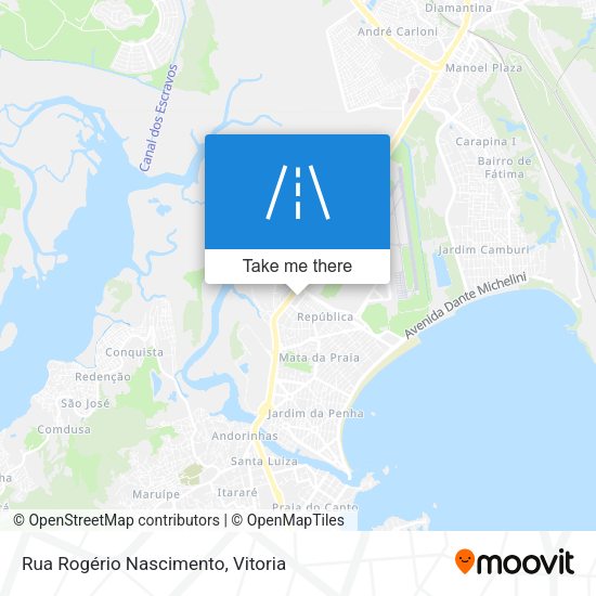 Rua Rogério Nascimento map