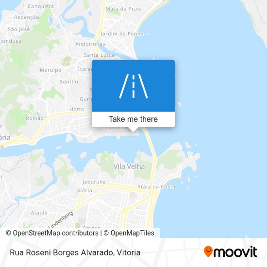 Rua Roseni Borges Alvarado map