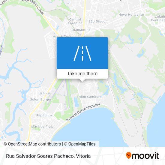 Rua Salvador Soares Pacheco map