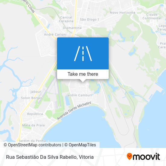 Rua Sebastião Da Silva Rabello map