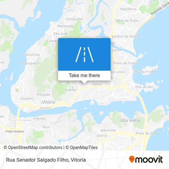 Rua Senador Salgado Filho map