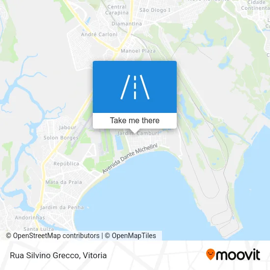 Rua Silvino Grecco map