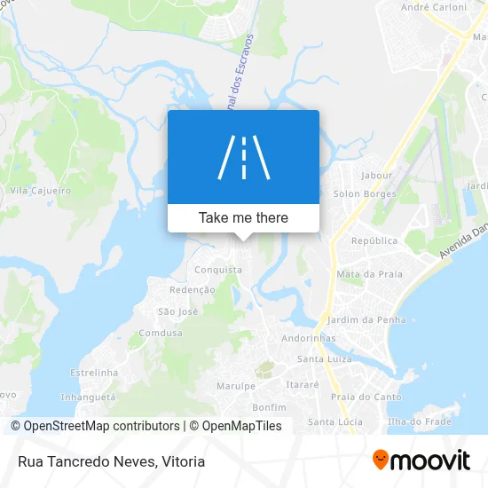 Rua Tancredo Neves map