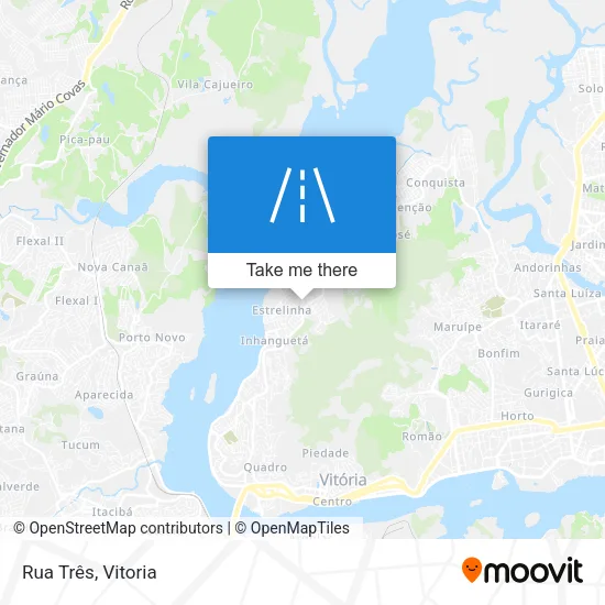 Rua Três map