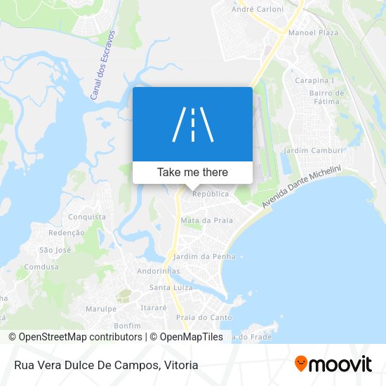 Rua Vera Dulce De Campos map