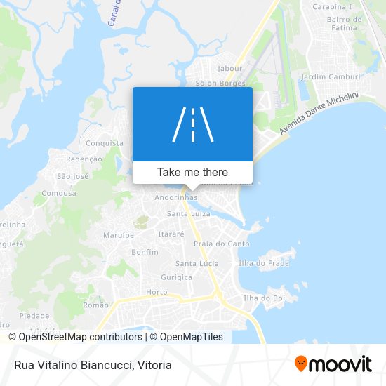 Rua Vitalino Biancucci map