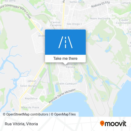 Rua Vitória map