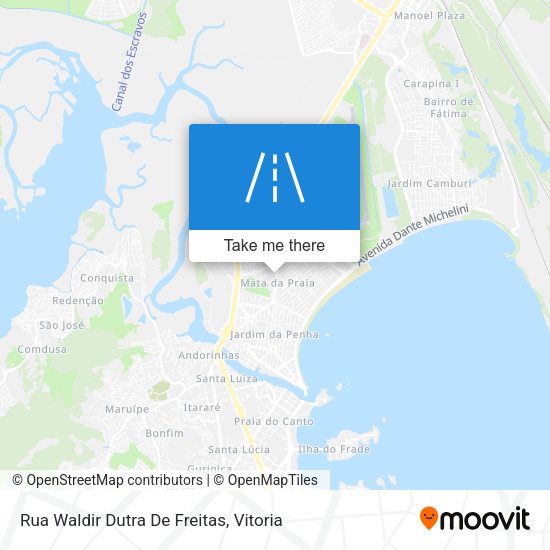 Rua Waldir Dutra De Freitas map