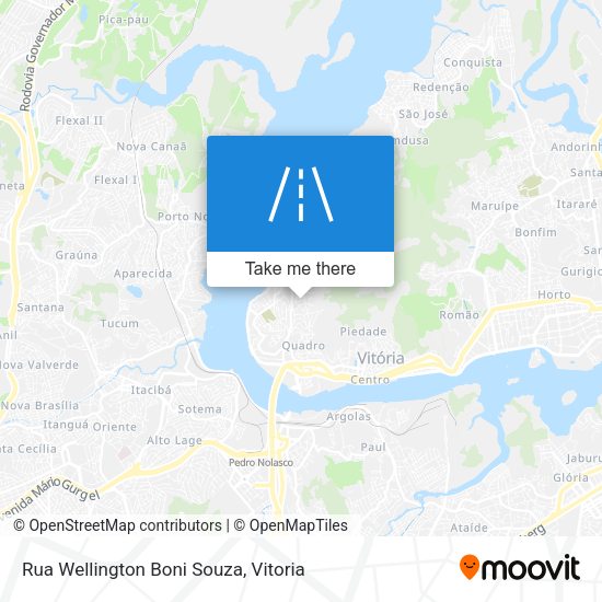 Rua Wellington Boni Souza map